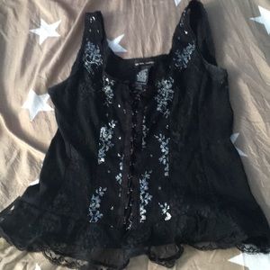 New York & Company Lace top